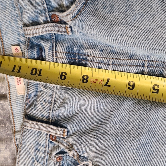 LEVIS Wedgie Straight Distressed Jeans - Picture 9 of 10